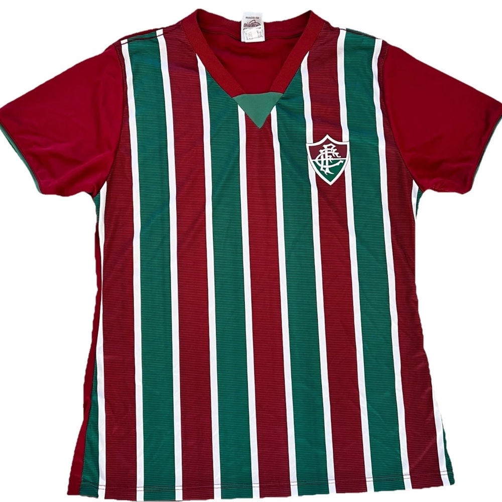 Women’s Fluminense FC Striped Shirt Size XL Jersey Kit Brazil Brasil Serie A